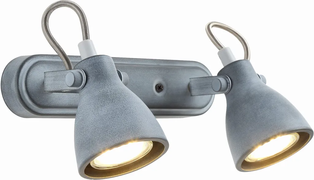 Applique murale Candellux ASH 92-64400 gris anthracite style industriel