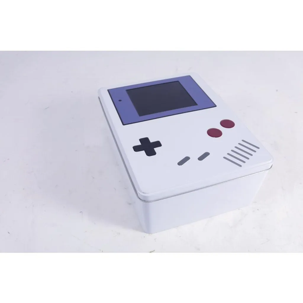 Boîte Gameboy en métal pour accessoires de jeux - Lot de 6 unités