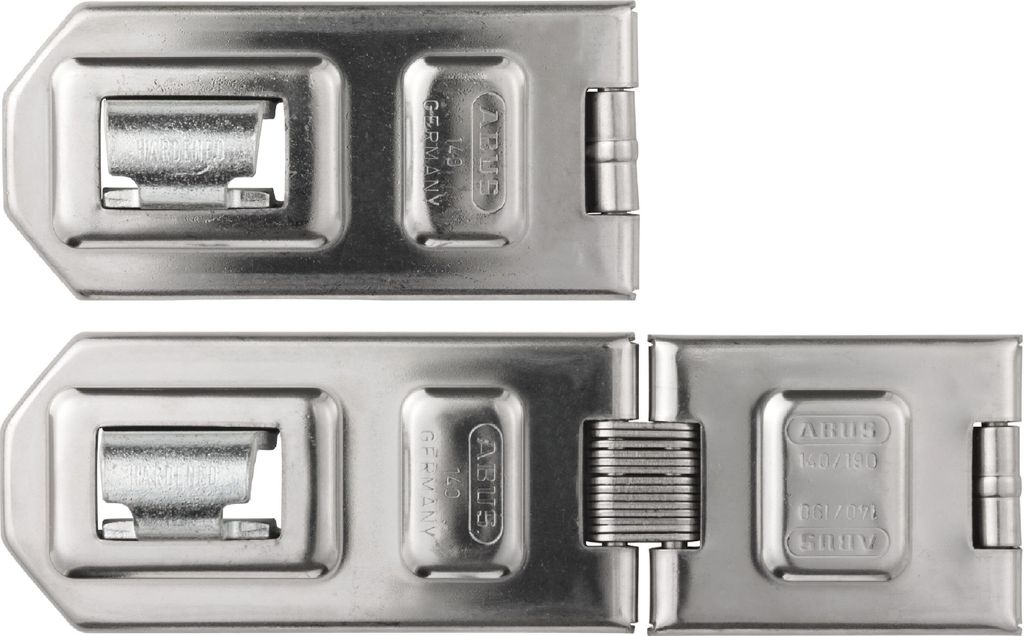 ABUS Überfalle 140 - für Vorhängeschlösser - Silber - zwei Größen