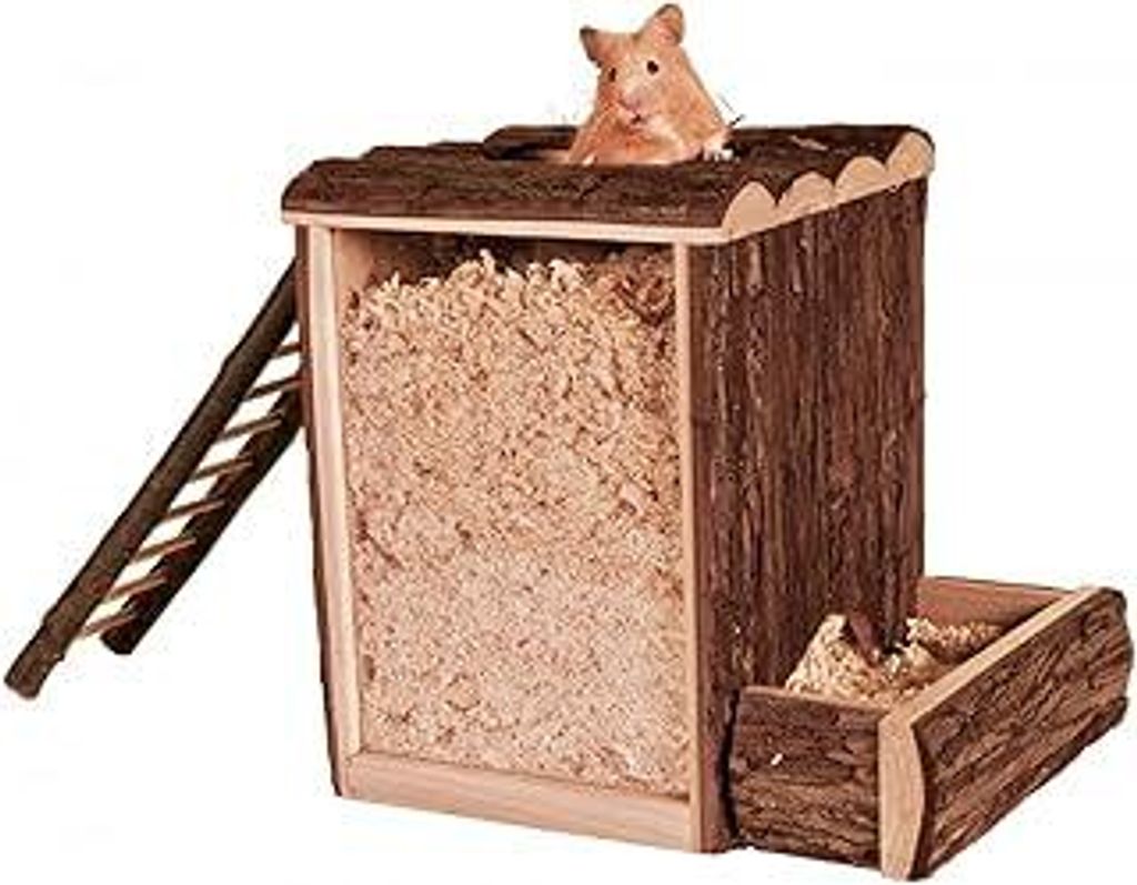 Trixie 62002 Natural Living Spiel- und Buddelturm, 25 × 24 × 20 cm