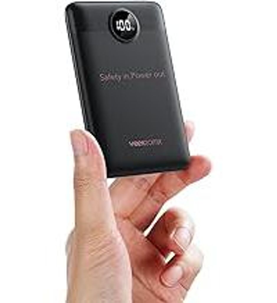 Power Bank 10000mAh 22.5W Mini Powerbank USB C Externe Handyakkus Klein Aber Stark VEEKTOMX Power Bank PD3.0 QC3.0 Kompatibel mit iPhone, Samsung, ...