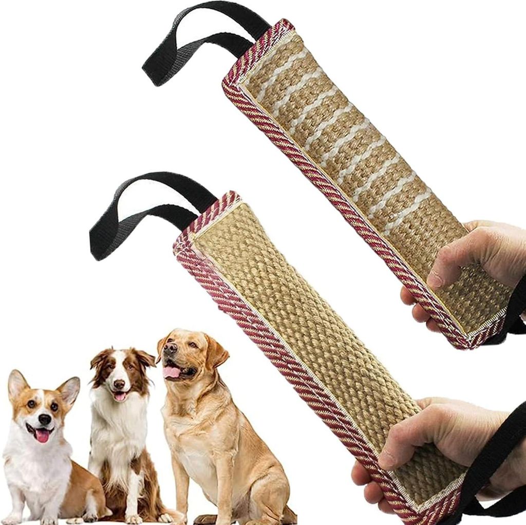 Interaktives Hundespielzeug für große und mittelgroße Hunde - Extra robust und langlebig - 2 Stück