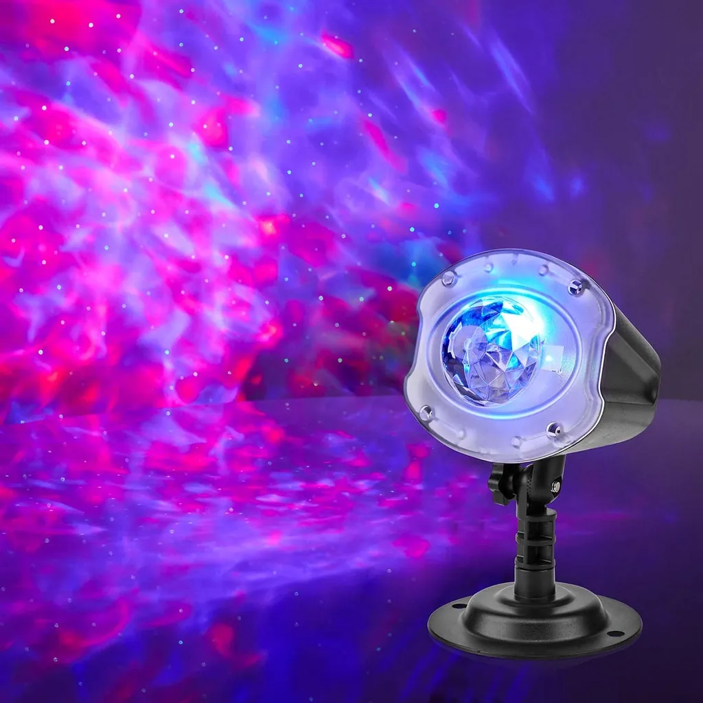 Illumination de Noël et Soirée : Projecteur LED Laser avec Commande RF