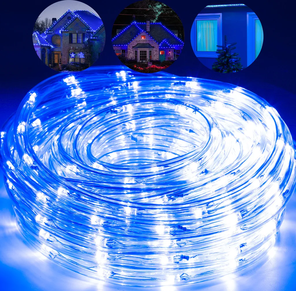 Luci di Fata LED Blu 10m Hengda | Set Completo Decorazione Natalizia