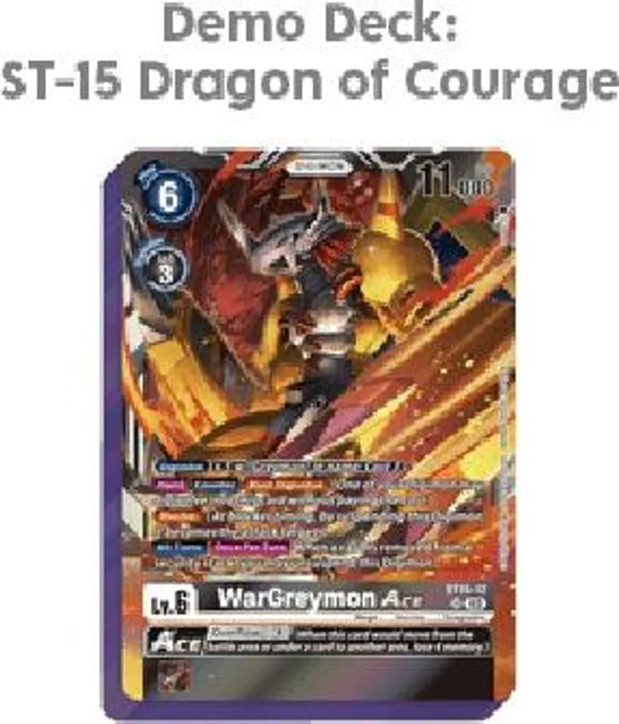 Jeu de Cartes Digimon ST-15 Idéal pour Débuter et Apprendre à Jouer Facilement
