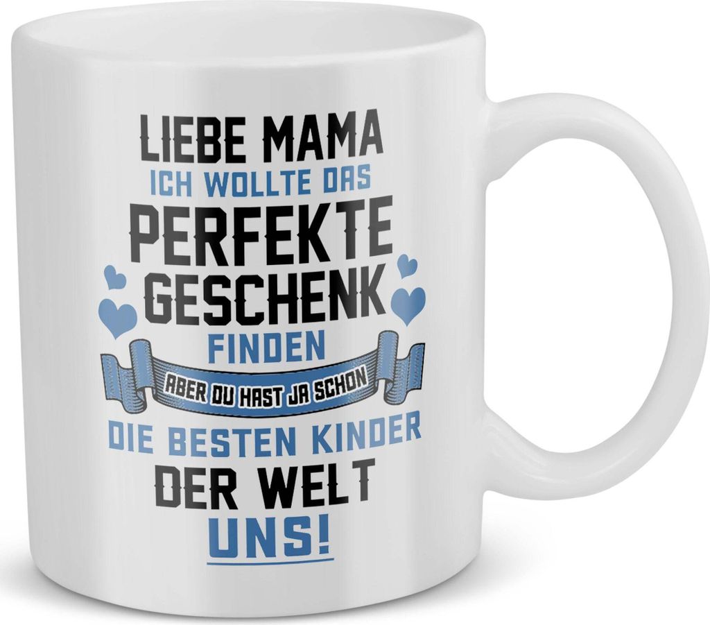 22Feels Mama Geschenk Muttertag Mutter Tasse Geburtstag Kaffeetasse Frauen Weihnachten Haferl Geschenkidee