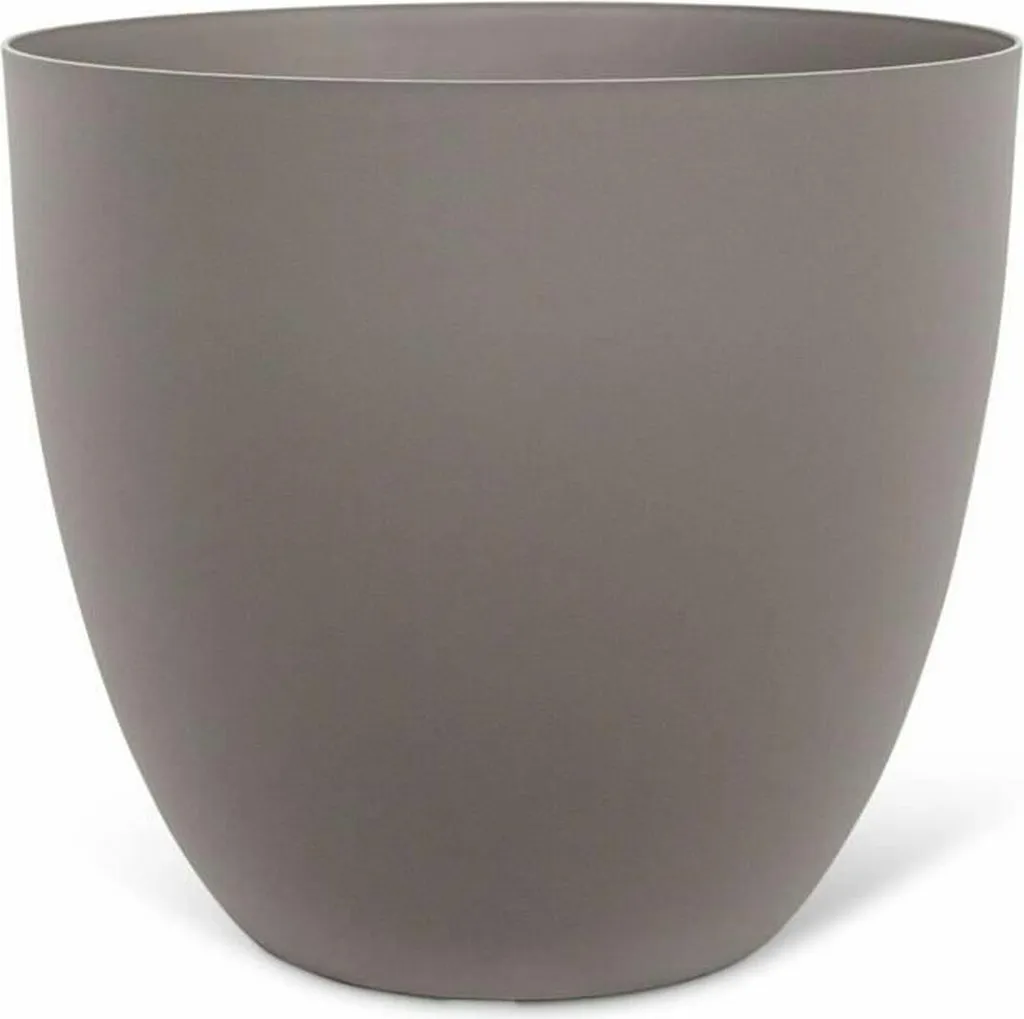 Pot de fleurs Garden ID Taupe 38 x 34 cm - Jardinière robuste et design