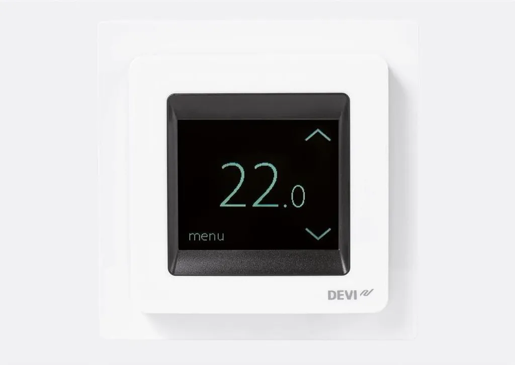 DEVIreg Touch Danfoss thermostat avec écran tactile et horloge 140F1071