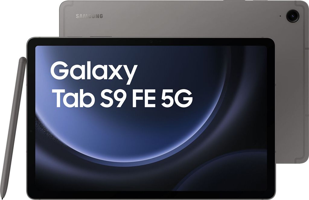 Galaxy Tab S9 FE 5G 128GB Gray Tablet Produktbild 