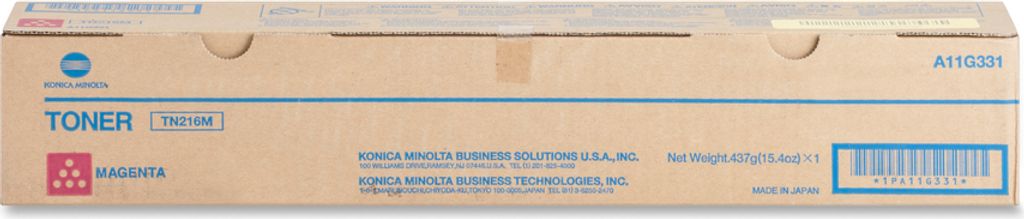 Toner KONICA MINOLTA A11G351 BIZHUB C220 MAGENTA