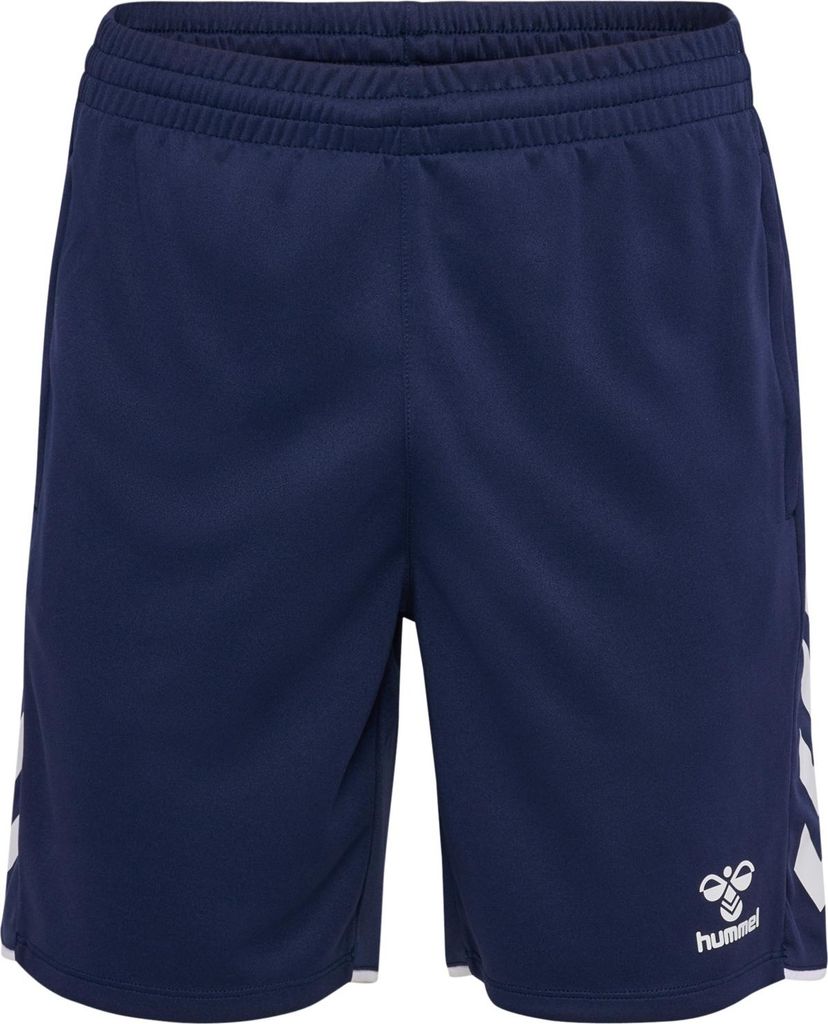 HUMMEL hmlCORE 2.0 TRAINING SHORTS MARINE/WHITE MARINE/WHITE L