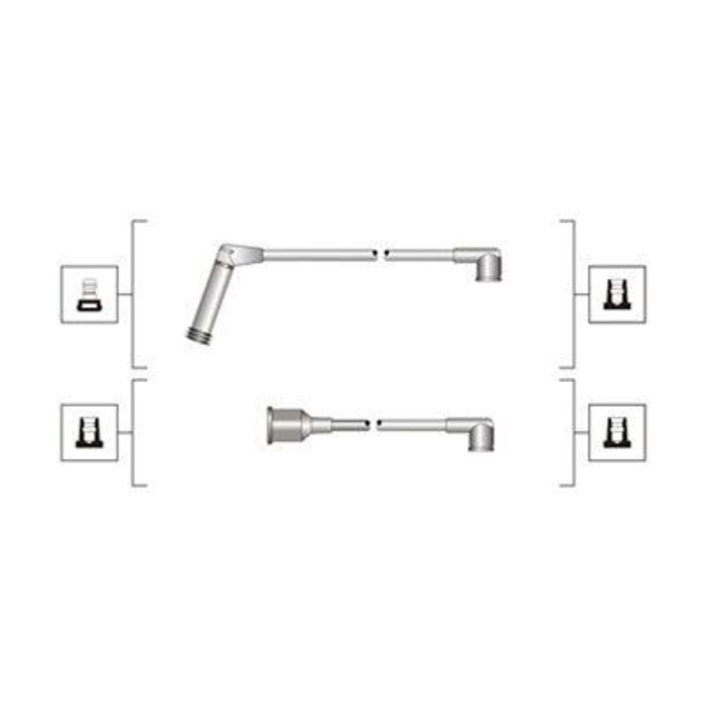 MAGNETI MARELLI 941319170058 Zündkabelsatz Zündleitungssatz Produktbild 