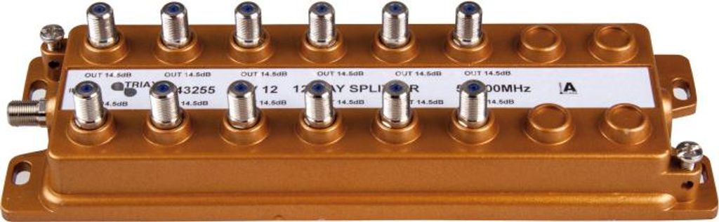 Répartiteur TRIAX F 12 voies 5-1000 MHz 14 dB ACV 12 Image du produit 