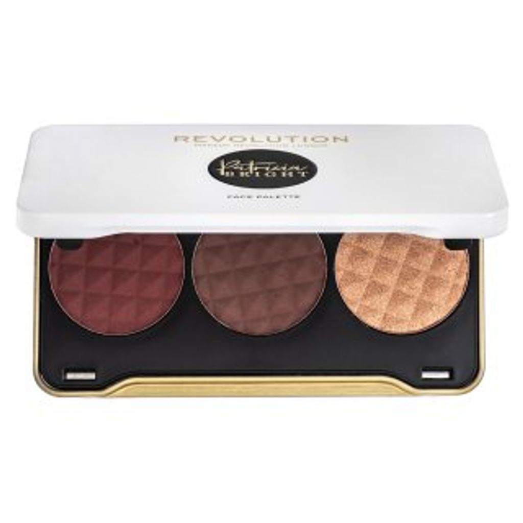 Makeup Revolution Patricia Bright Face Palette - Dusk Til Dawn Lidschatten & Kontourpalette 22 g