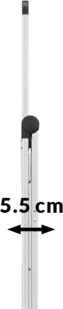 Hailo Escabeau Aluminium DK40 BASICLINE 3 Marches Selekta Design 3S - 3