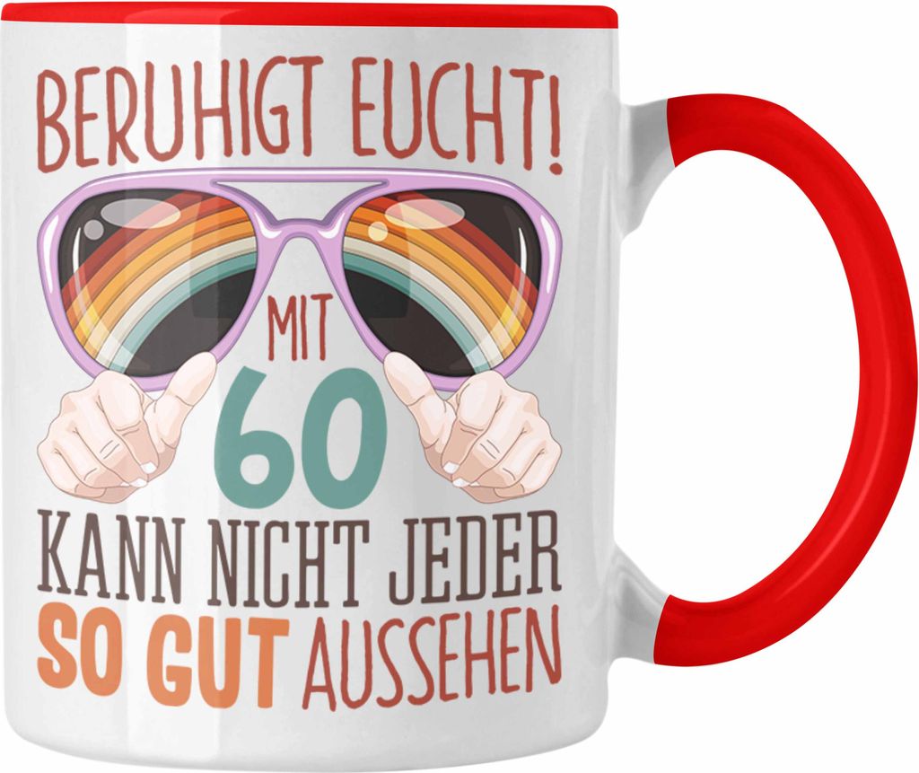 Trendation - 60. Geburtstag Geschenk Frauen Männer Tasse Produktbild 
