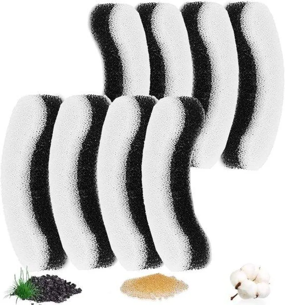 Filtres Charbon et Résine pour Fontaine WF050TP - Pack de 8 Unités
