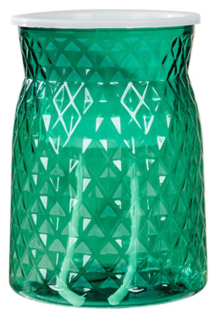 Selbstbewässernde Vase mit transparentem Wasserstandsanzeiger, geprägtem, atmungsaktivem Boden für Zimmerpflanzen, Sukkulenten, Kräuter und Kak...