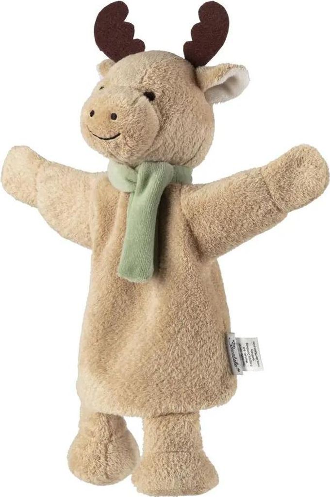 Sterntaler Handpuppe Elch sand
