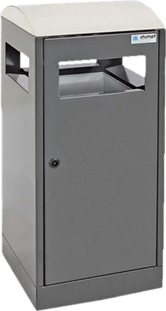 Stumpf Tri A³-ES Gris Anthracite Inox 40L - Collecteur Déchets 650-040