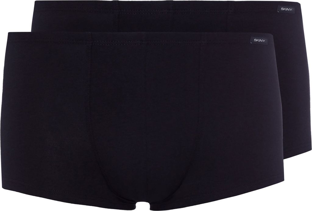 Skiny 2er Pack Basic Hipster Short / Pant Ideale Passform, Aus weichen Materialien, Im praktischen Mehrfachpack erhältlich