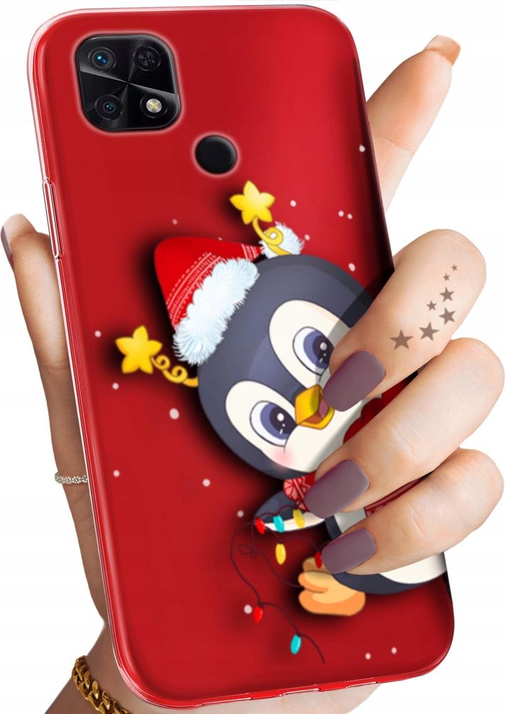 BEDRUCKTE HÜLLEN für XIAOMI REDMI 10C HANDYHÜLLEN HANDY SCHUTZ HÜLLE CASE SILIKON MUSTER WEIHNACHTEN SANTA CLAUS CHRISTMAS