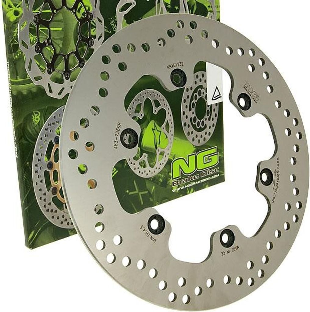 NG Bremsscheibe 483 - 267 / 132 / 5mm 6 Loch kompatibel mit Yamaha XJ S Diversion XJR 125 - 1670 ccm Bj. 1982 - 2017