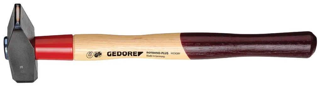 Martello Professionale GEDORE 600g ROTBAND-PLUS Manico Hickory 8584390 - 2