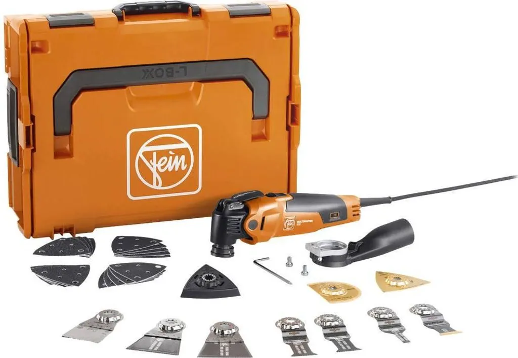 Fein MM 500 PLUS CE-Set Outil Oscillant 350W Système QuickIn et Accessoires