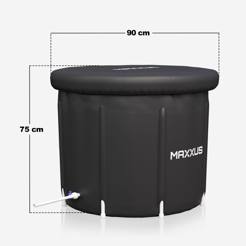 MAXXUS Eisbad - XL, 450L, Aufblasbar, mit Deckel, Pumpe, Produktbild 2