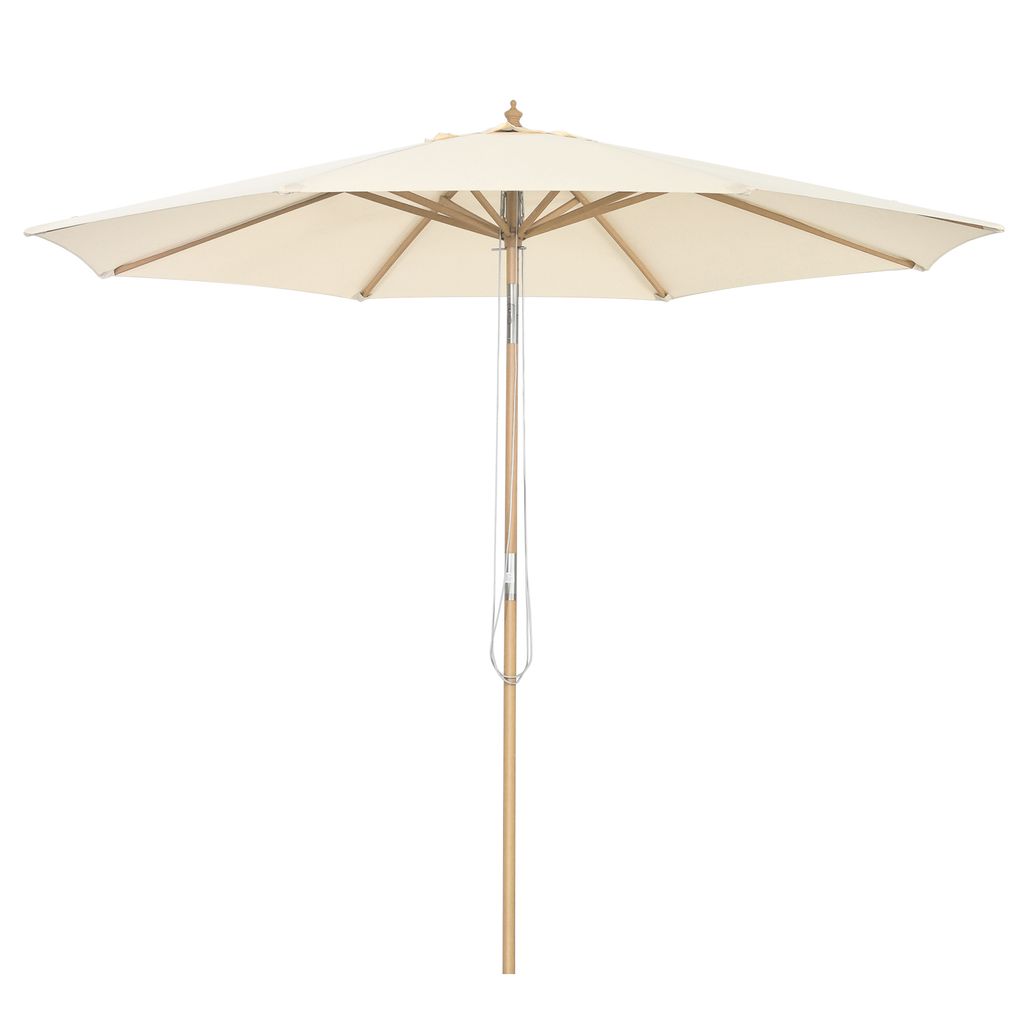 COSTWAY 300x258cm Sonnenschirm mit 8 Streben Gartenschirm Produktbild