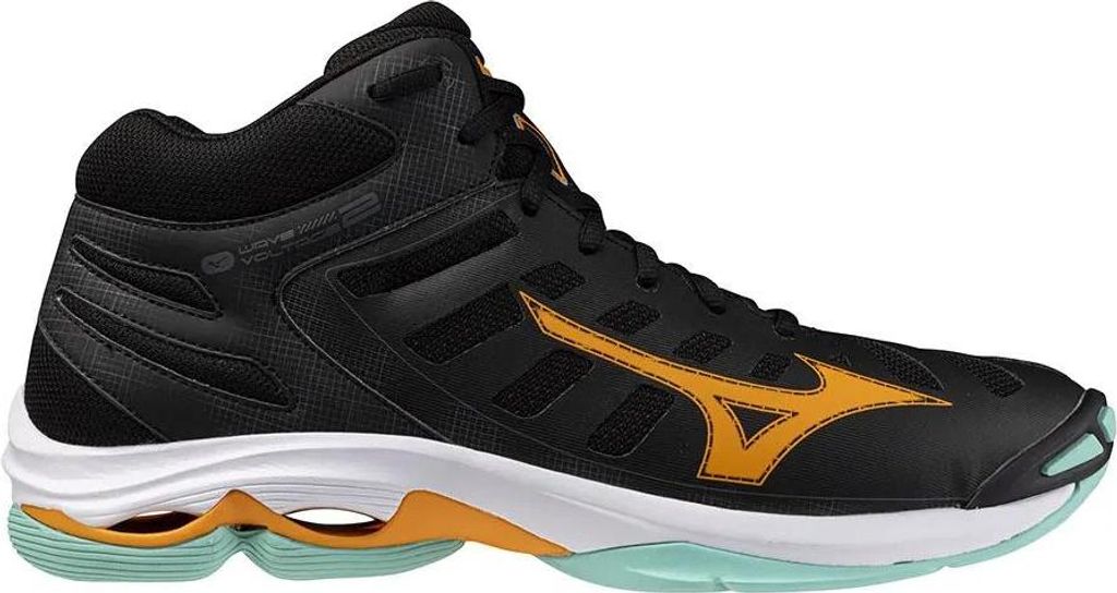 Mizuno Wave Voltage 2 Mid Indoor-sportschuhe Schwarz EU 46 Schwarz EU 46