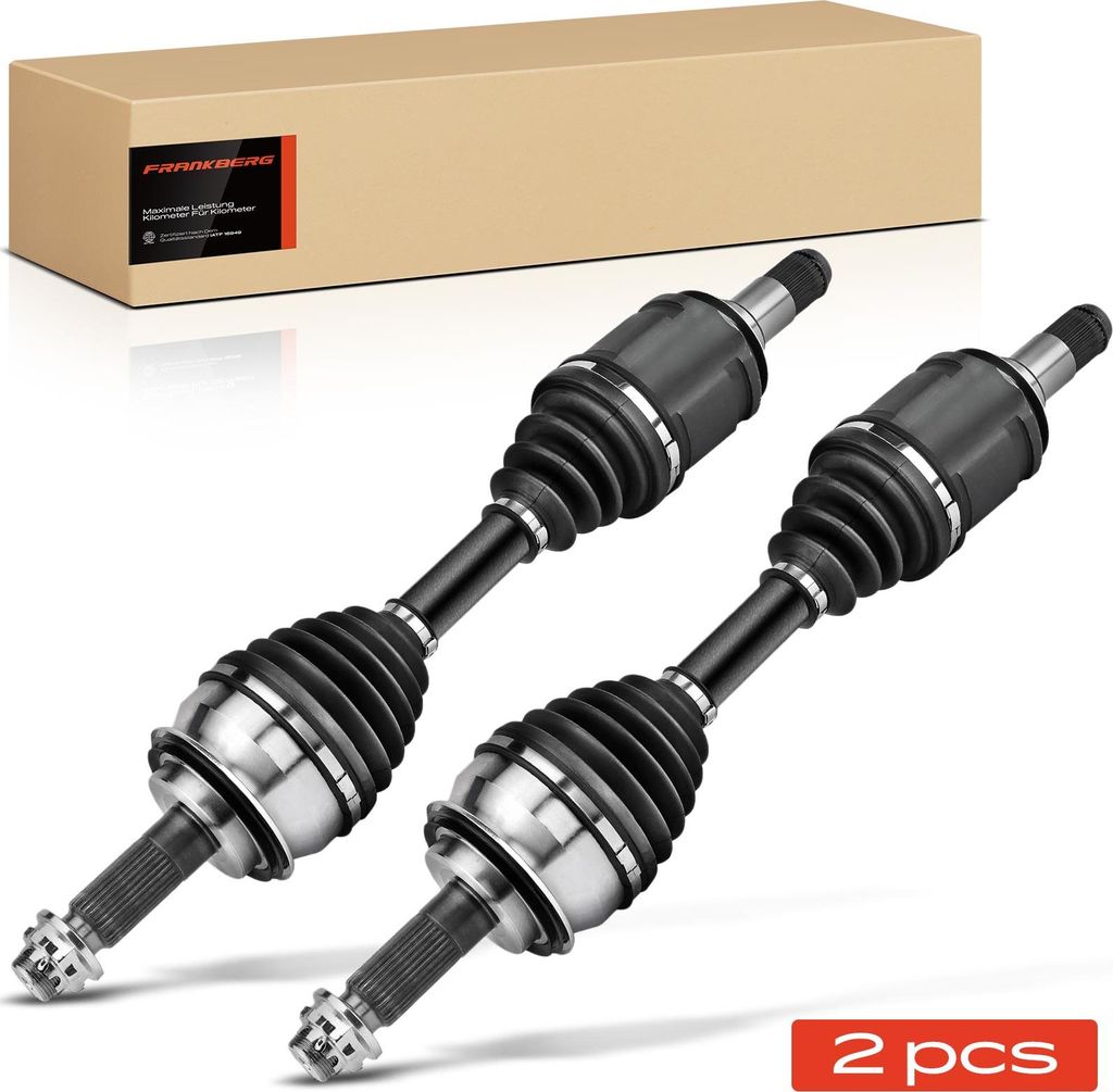 Frankberg 2x Antriebswelle Vorne für Toyota Hilux VII Pick-up N1 N2 N3 2.5L 3.0L 2004-2015