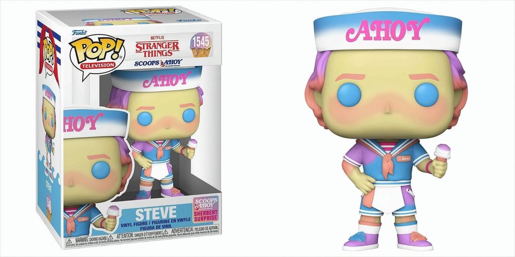 Funko Pop! Scoops Ahoy Steve - Figurki Winylowe z Stranger Things