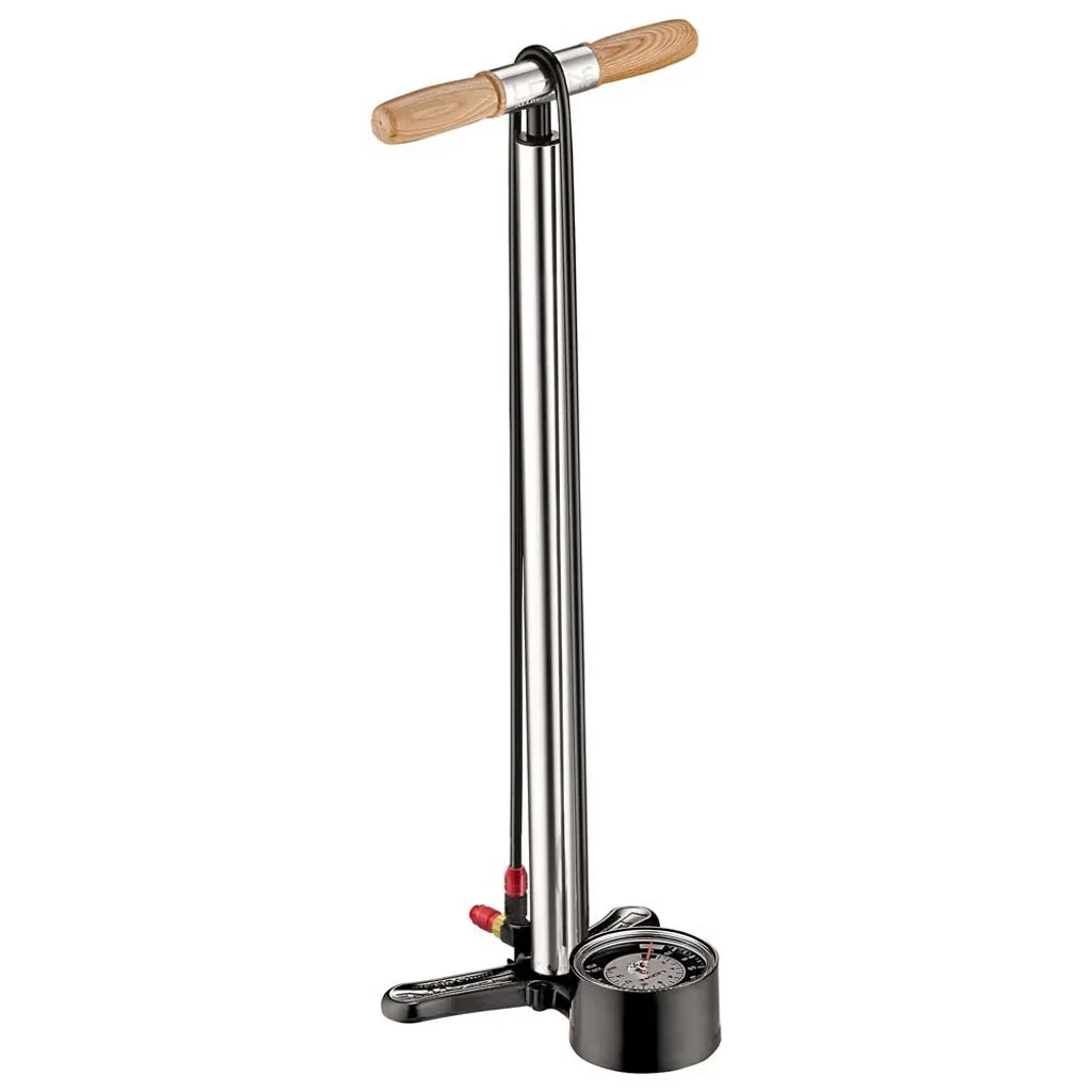 Pompe à pied LEZYNE Alloy Floor Drive argent 1-FP-AFLDR-V506 de 65cm
