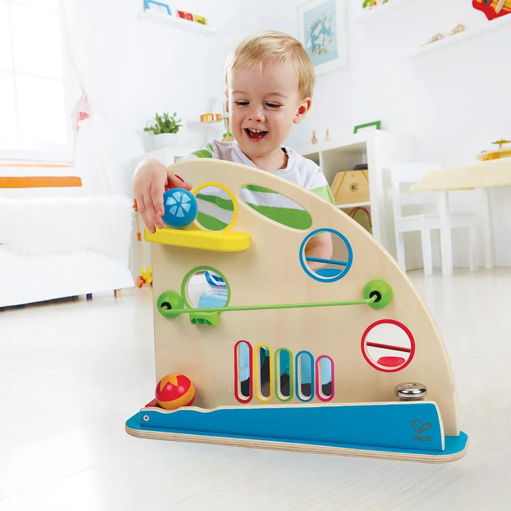 Hape E0430 Circuit de Billes Coloré en Bois Durable Early Explorer - 6