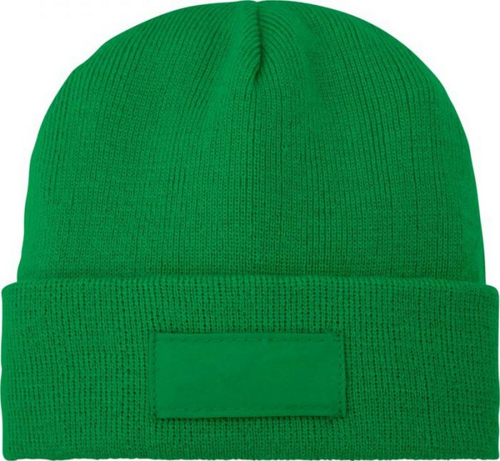 Bullet Boreas Beanie mit Patch PF3069 (Einheitsgröße) (Farngrün)