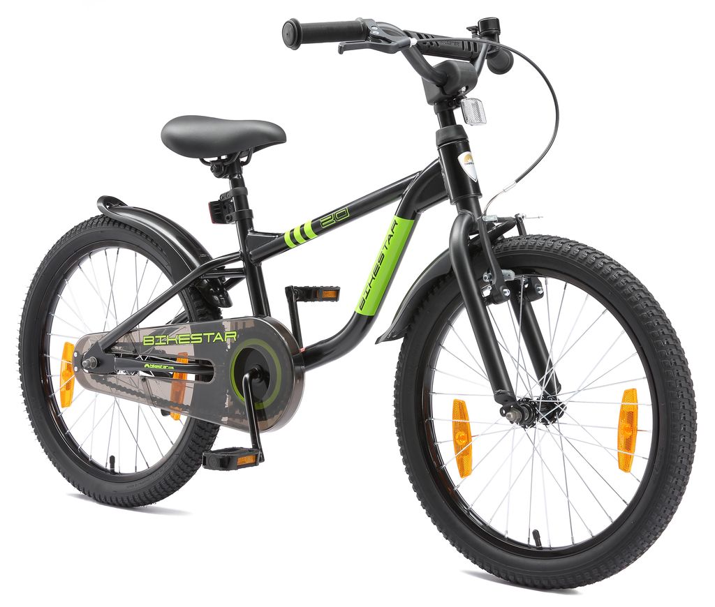TREKKINGRAD 500 20 ZOLL SCHWARZ/ORANGE
