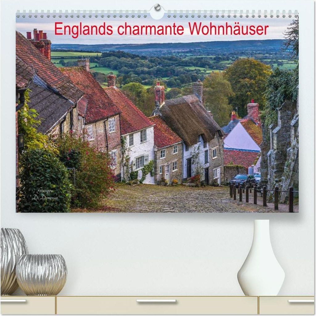 Englands charmante Wohnhäuser (hochwertiger Premium Wandkalender 2026 DIN A2 quer), Kunstdruck in Hochglanz