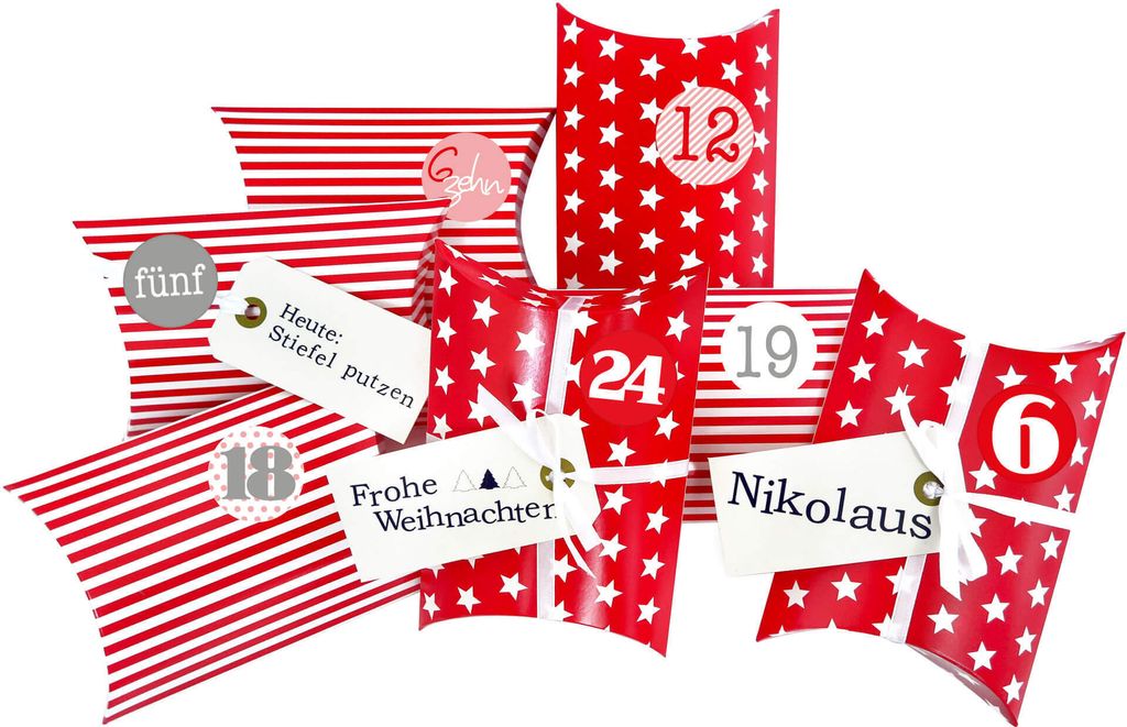 Frau WUNDERVoll® DIY Adventskalender zum Befüllen Produktbild 