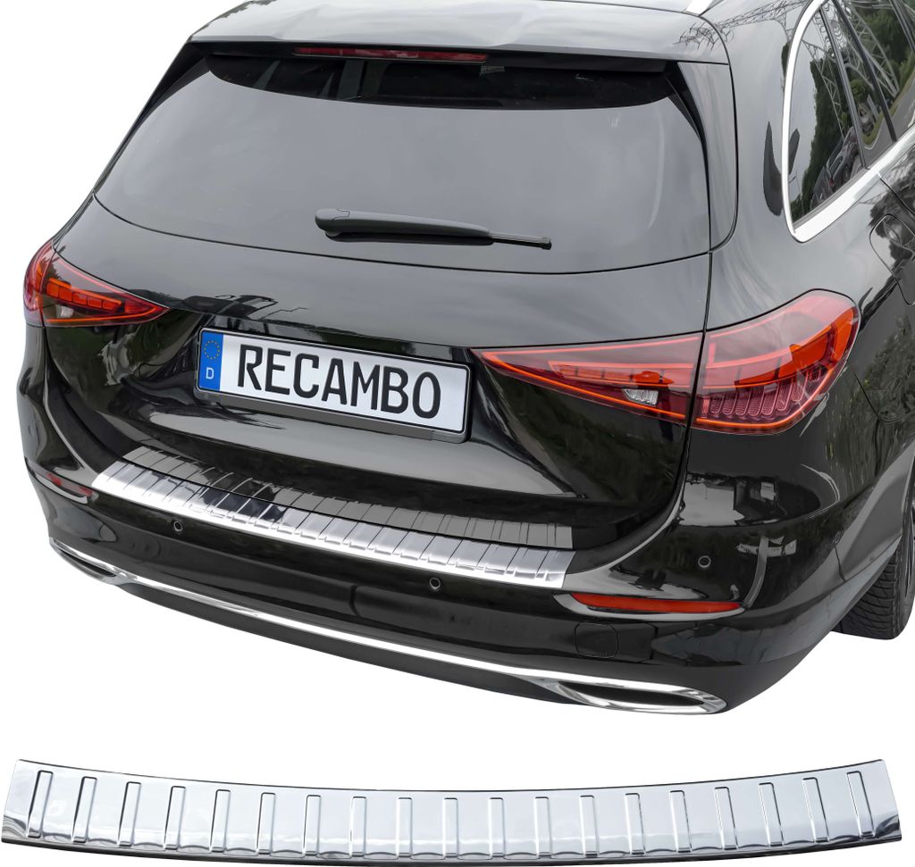 Ladekantenschutz Edelstahl chrom passend für Mercedes Produktbild 