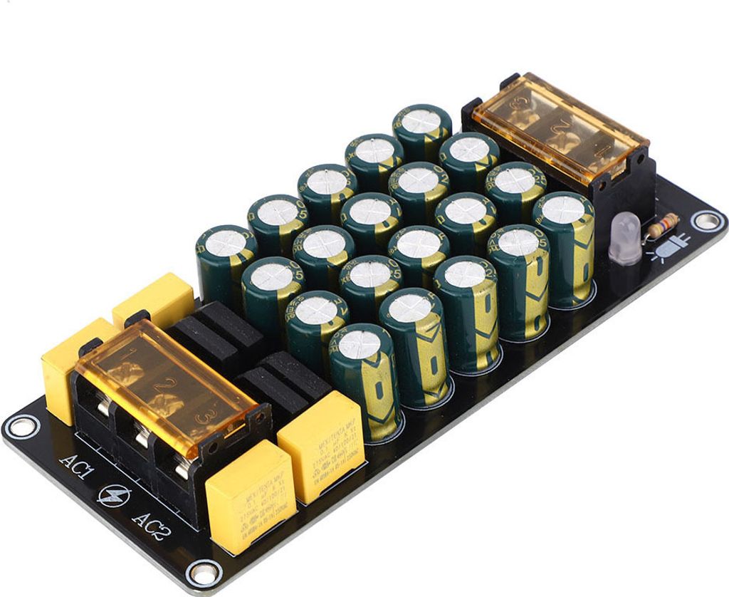 Double Power Gleichrichter Filter Verstärker Gleichrichtung Filterplatine 1200 W 100 V 12 A