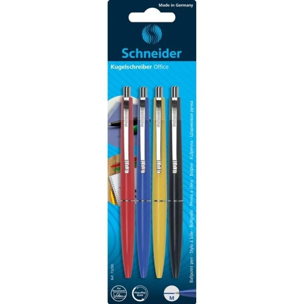 SCHNEIDER - Penna a sfera slider basic xb rosso