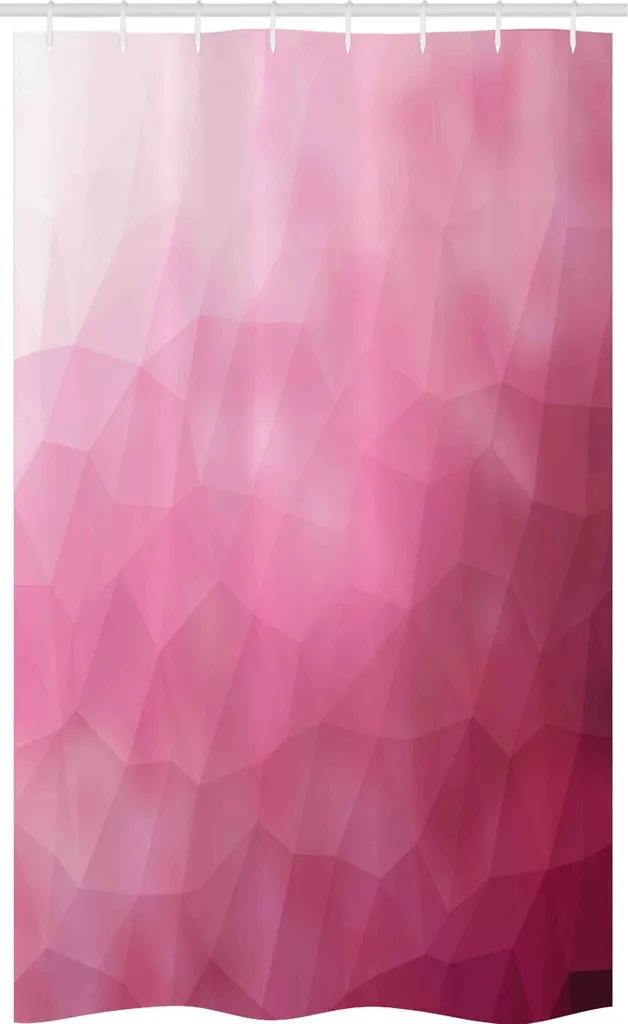 Tenda Doccia 120x180 Rosa Magenta Fucsia ABAKUHAUS Design Moderno