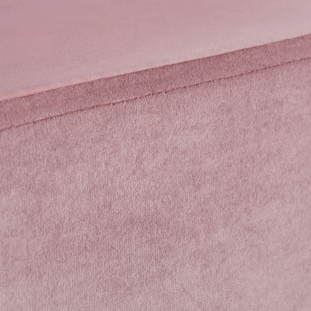 Banc en velours pour entrée Relaxdays - Meuble idéal pour se chausser - 4