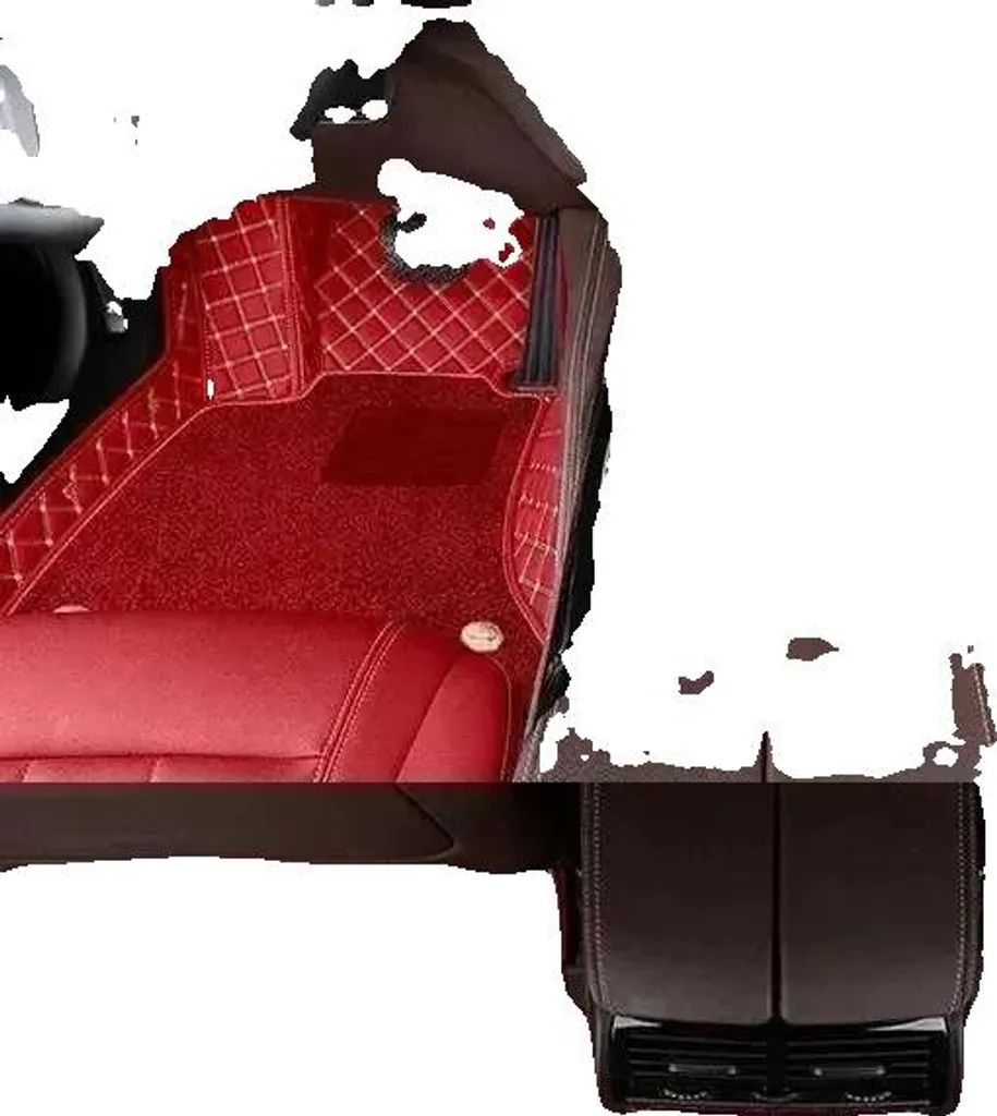 Tapis de voiture design luxueux et matériau robuste double protection