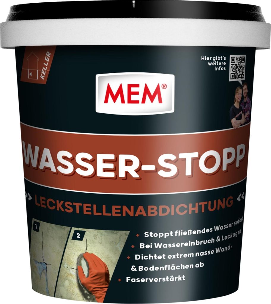 MEM Wasser-Stopp 1 kg Produktbild 