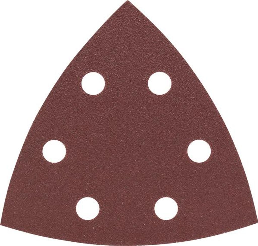 Schleifblatt-Set für Deltaschleifer, 93 mm, 120, 6 Löcher, Produktbild 