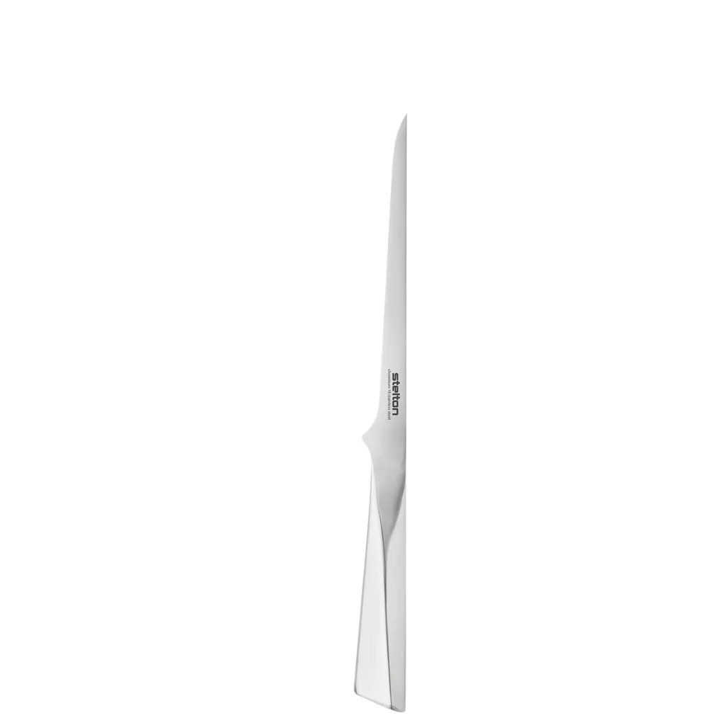 Coltello da Cucina Stelton Trigono 353 - Design Danese Simon Kalmer Argento