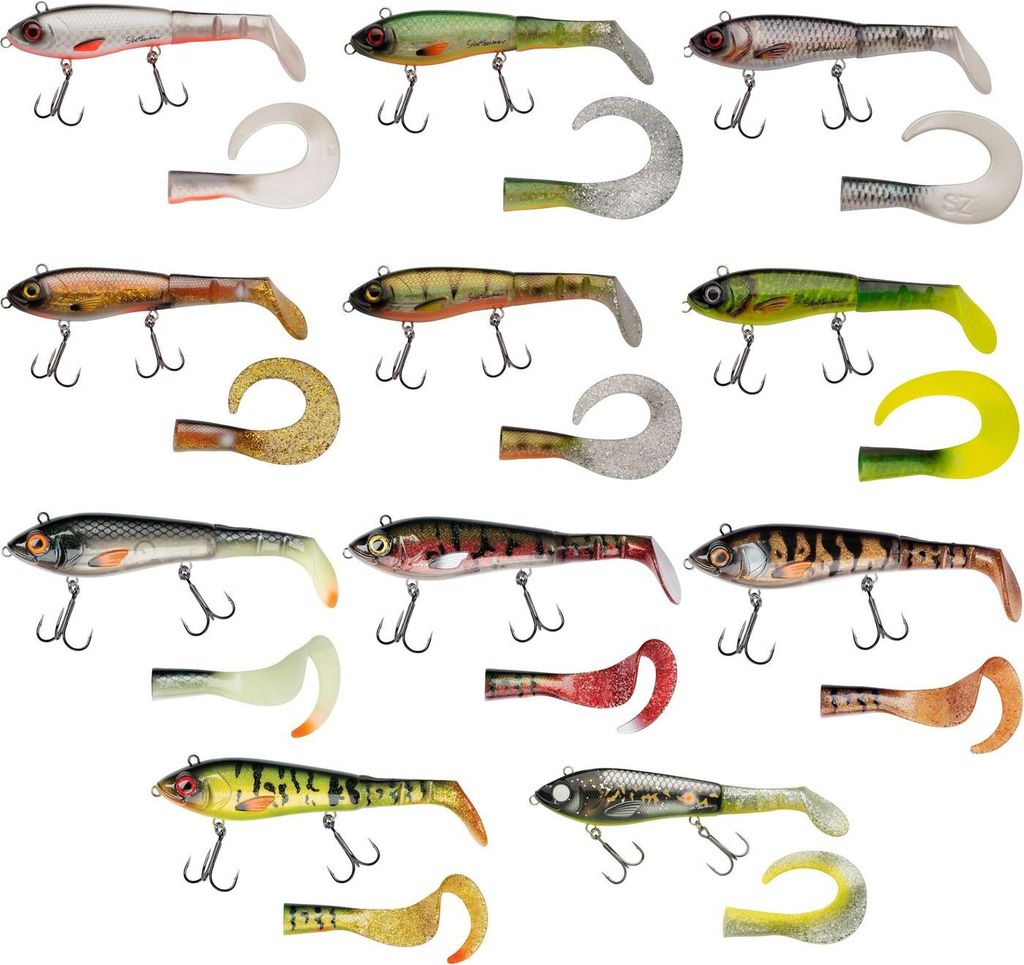 Abu Garcia Svartzonker McHybrid - Hechtköder, Gewicht / Länge / Hakengröße:20cm / 100g / Gr. 3/0, Farbe:Real Hot Pike